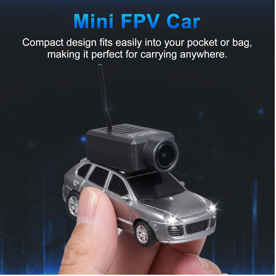 Coche teledirigido SpyCar Mini™ con transmisión de vídeo en tiempo real