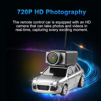 Coche teledirigido SpyCar Mini™ con transmisión de vídeo en tiempo real