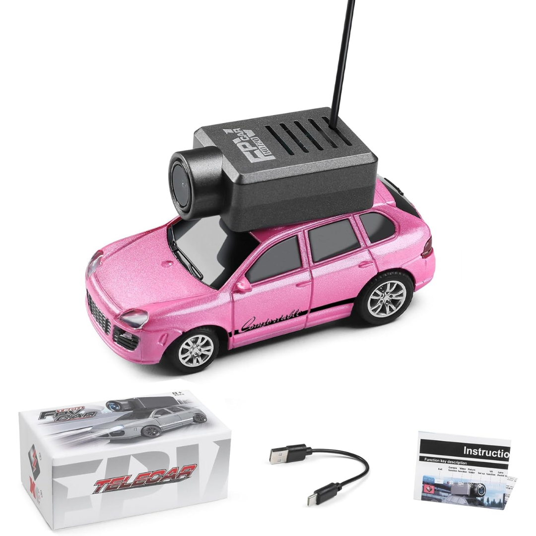 Coche teledirigido SpyCar Mini™ con transmisión de vídeo en tiempo real